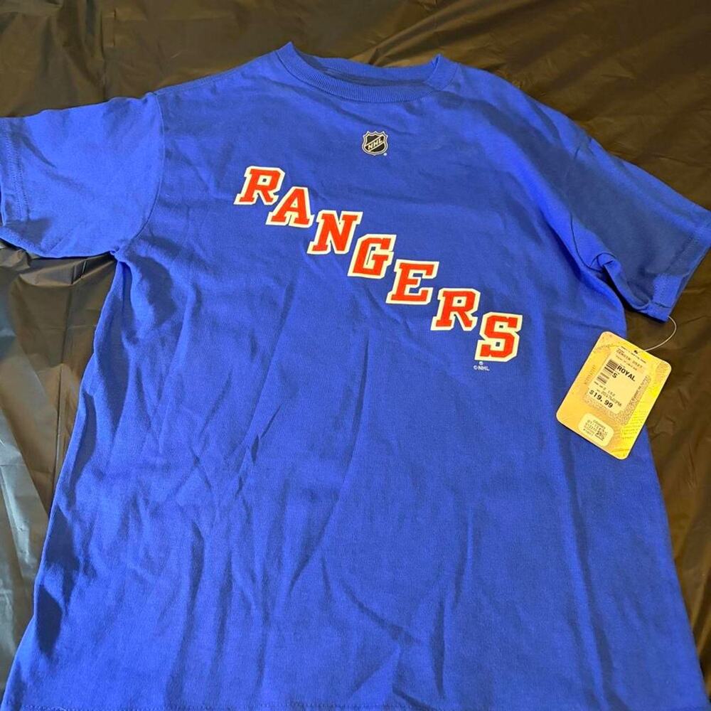 NHL Reebok blue ew York Rangers Shirt